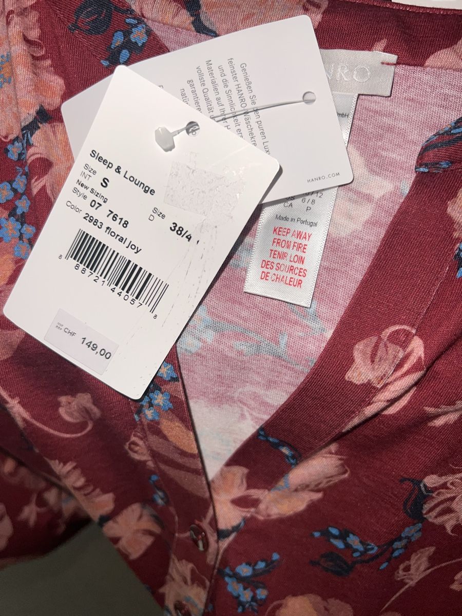 Hanro Negligees & Pigiami: Nachthemd HANRO S neu – Nuovo (secondo la descrizione) da Dornach venduto da samuti 3
