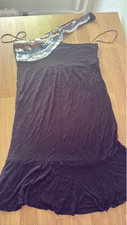 Sommerkleid von Mango, One-Shoulder, Grösse L