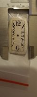 Cadran de montre rectangulaire vintage