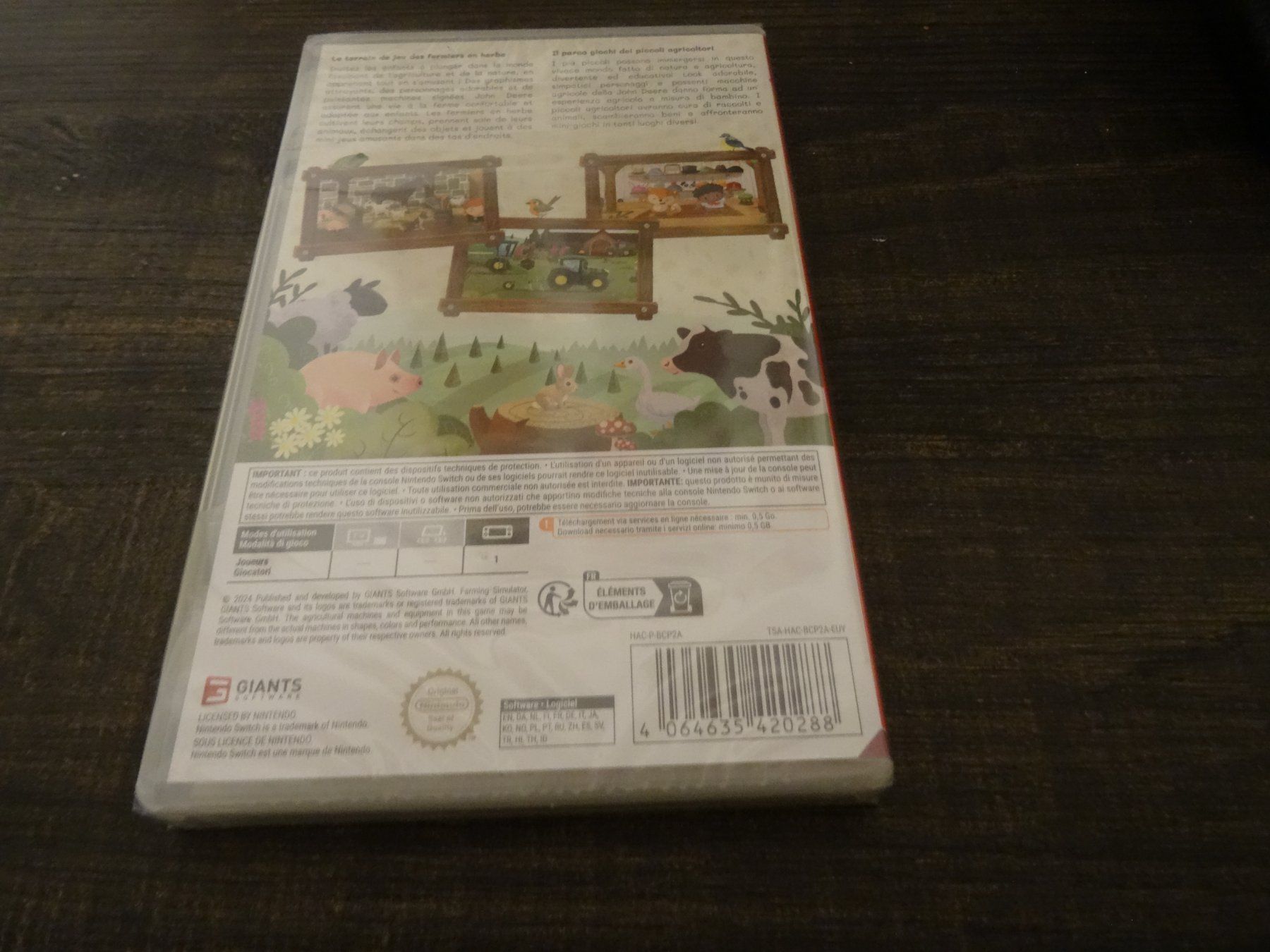 Nintendo Giochi: Farming Simulator Kids FRANZÖSISCHE VERPACKUNG SWITCH – Nuovo e nell'imballaggio originale da Olten venduto da Disc-Ausverkauf 1