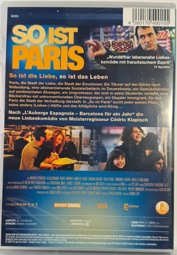 Tutti i DVDs: DVD SO IST PARIS – Usato da Wisen venduto da gigisna 2