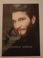 Leopold Hornung - handsignierte Autogrammkarte