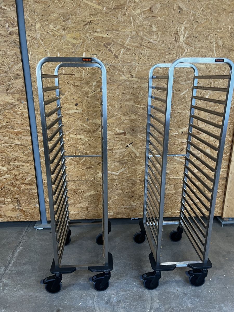 Rieber Appareils de cuisine: 2 x 1/1 RIEBER Regalwagen TOP – D'occasion à Dittingen par Cervolino77 1