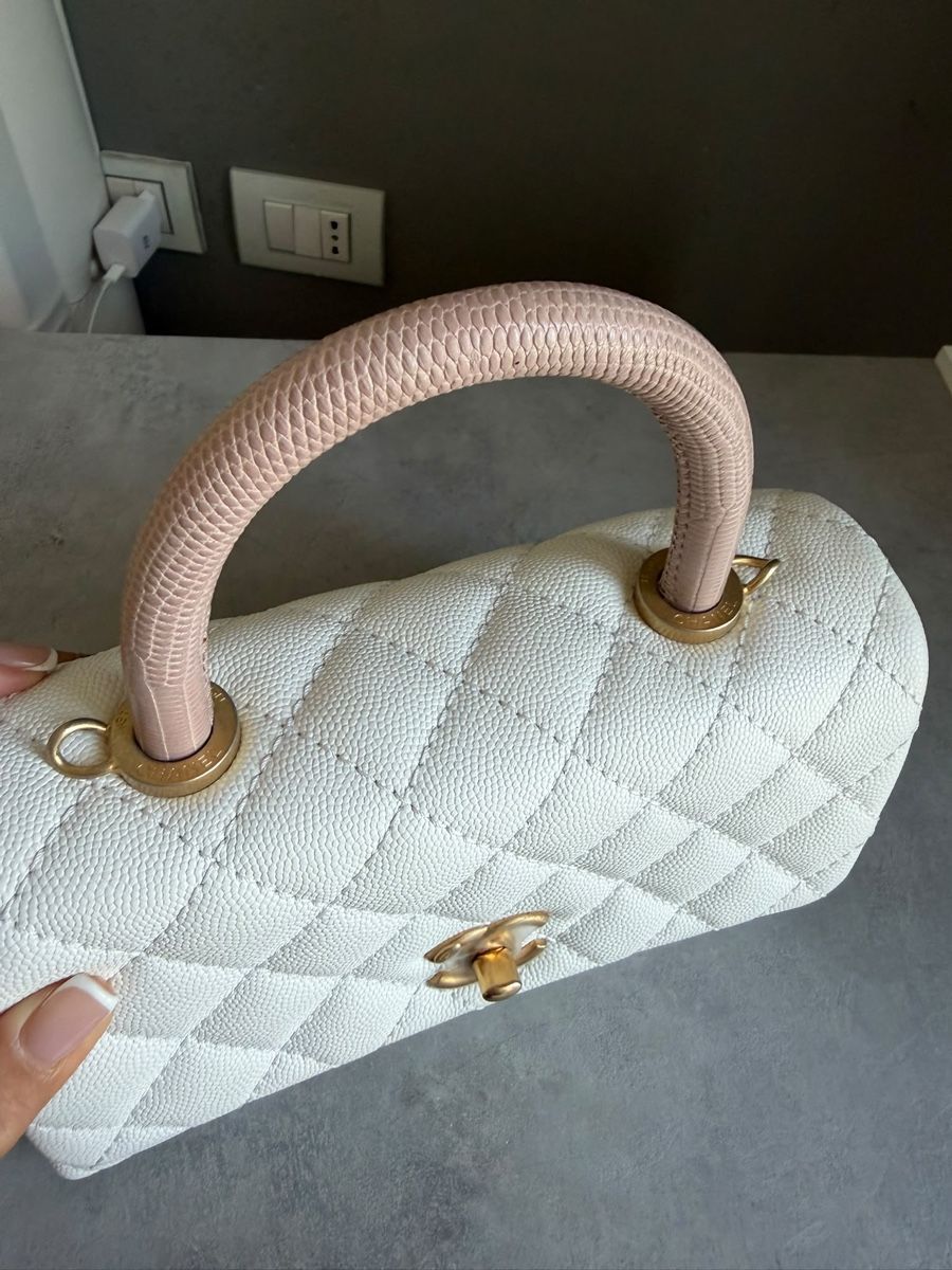 Chanel Sacs femmes: Sac Chanel coco handle caviar fullset poignée lézard – Neuf (Voir description) à Bussigny par tmu_8p2m 6