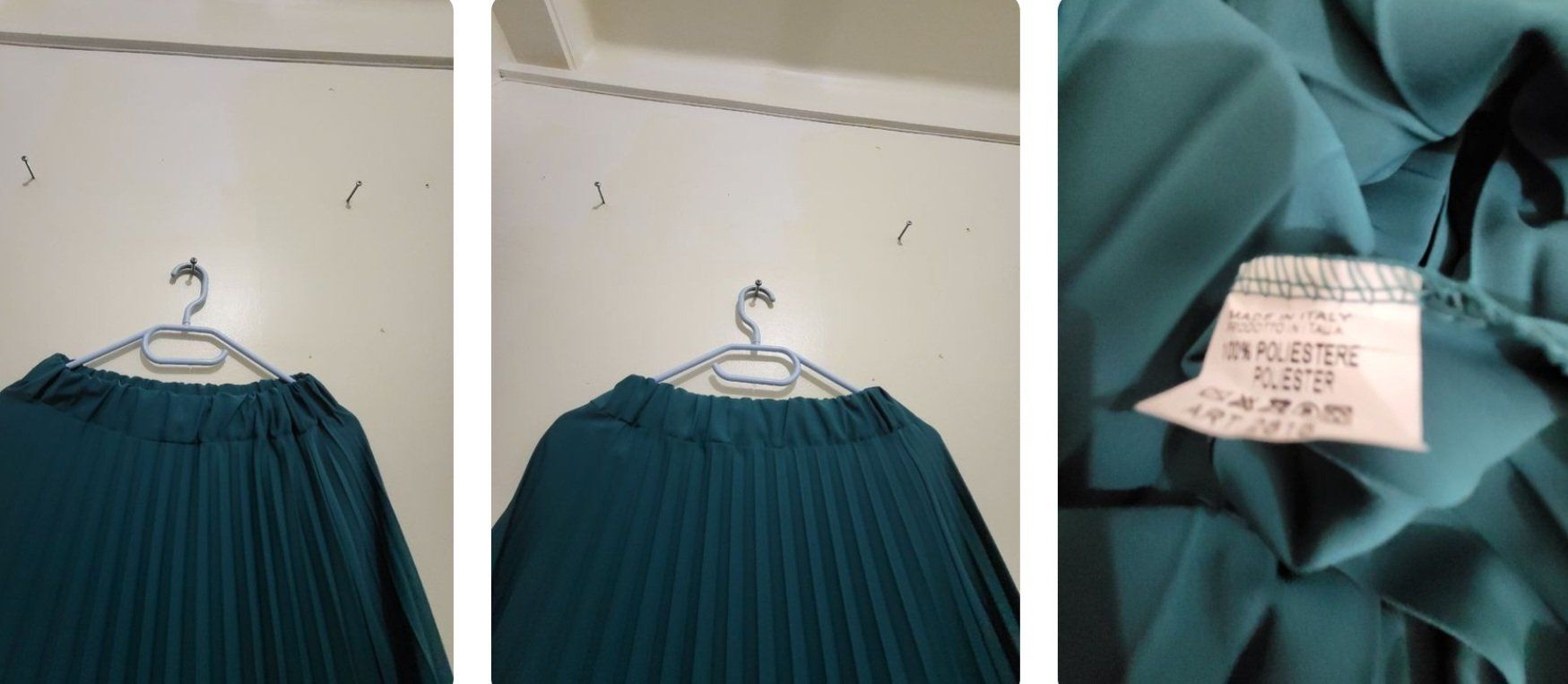 Gonne: Jupe plissée Studio Birkin vert sapin, taille unique – Usato da Niedergösgen venduto da Eva2410 3