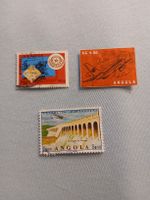 Lot de 3 timbres Angola - Thèmes variés pour collection 