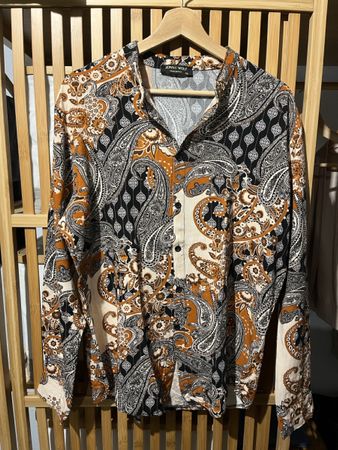 Hemd Johnny Wolf gemustert Gr. XXL