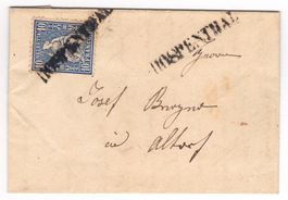 lettre de HOSPENTHAL  pour Altorf