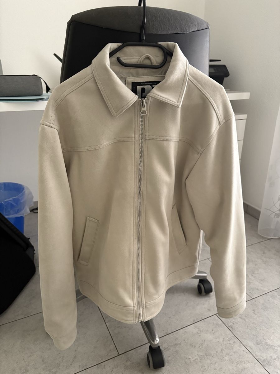 Pull&Bear Vestes: Giacca Pull&Bear beige – D'occasion à Biasca par P4trjck