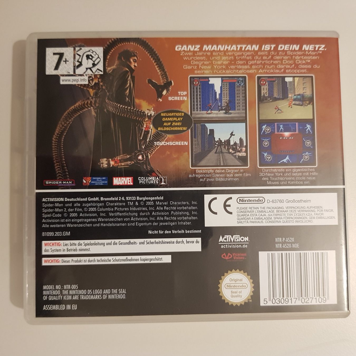 Nintendo Giochi: Spider-Man 2 /DS – Usato da Münchenstein venduto da 2DGames 1