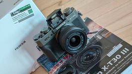 Fujifilm X-T30 III Kit XC 13-33mm - neuwertig mit Garantie