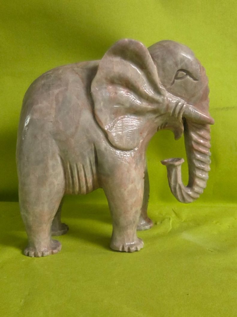 Sculture & Statue: Schöner Elefant aus Marmor 20cm – Nuovo (secondo la descrizione) da Roggliswil venduto da Mabelco 4