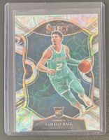 NBA Lamelo Ball 2020-21 Select Scope Parallel Rookie Card