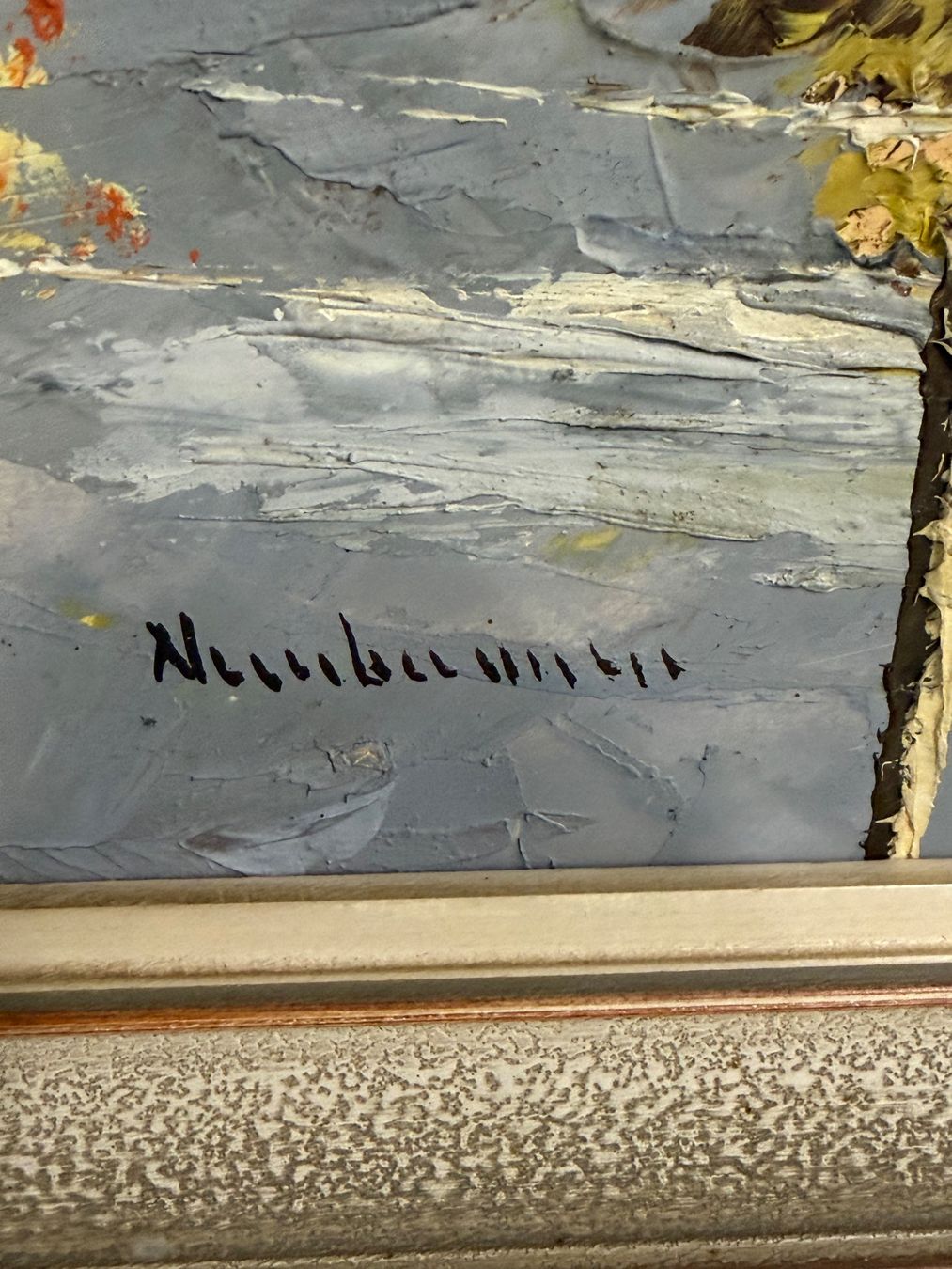 Gemälde: Otto Nussbaumer  Original Gemälde – Gebraucht aus Basel von PAUL_ART 5