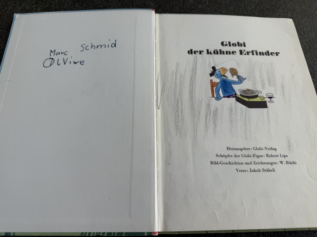Libri: Globi, der kühne Erfinder – Usato da Winterthur venduto da Blauleu 1