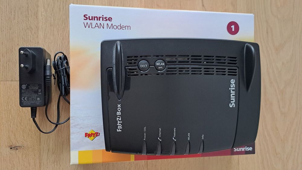 FritzBox 7490 WLAN Router - schwarz (Gebraucht) in Tegerfelden für CHF ...