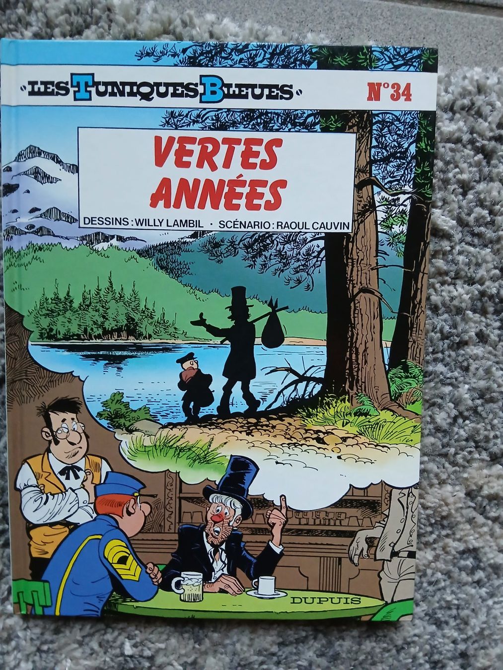 Fumetti: LES TUNIQUES  BLUES 34 VERTES ANNÉES TTBE EO – Usato da Puidoux venduto da Efango