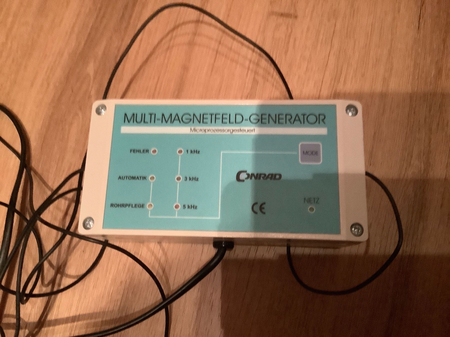 Generatori di corrente: Multi-Magnetfeldgenerator Wasseraufbereitung – Usato da Fahrweid venduto da Lamar7