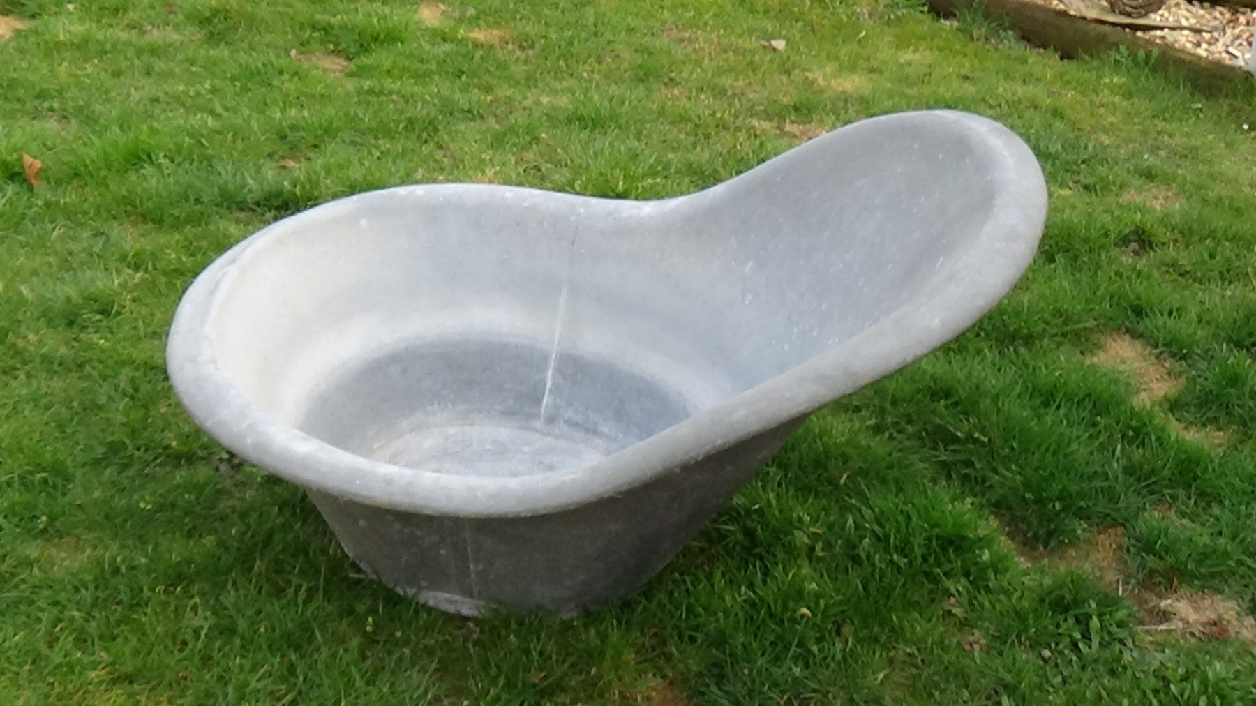 Vasche da bagno: Antike Zink Sitzbadewanne – Usato da Wiedlisbach venduto da Bobesch10 2