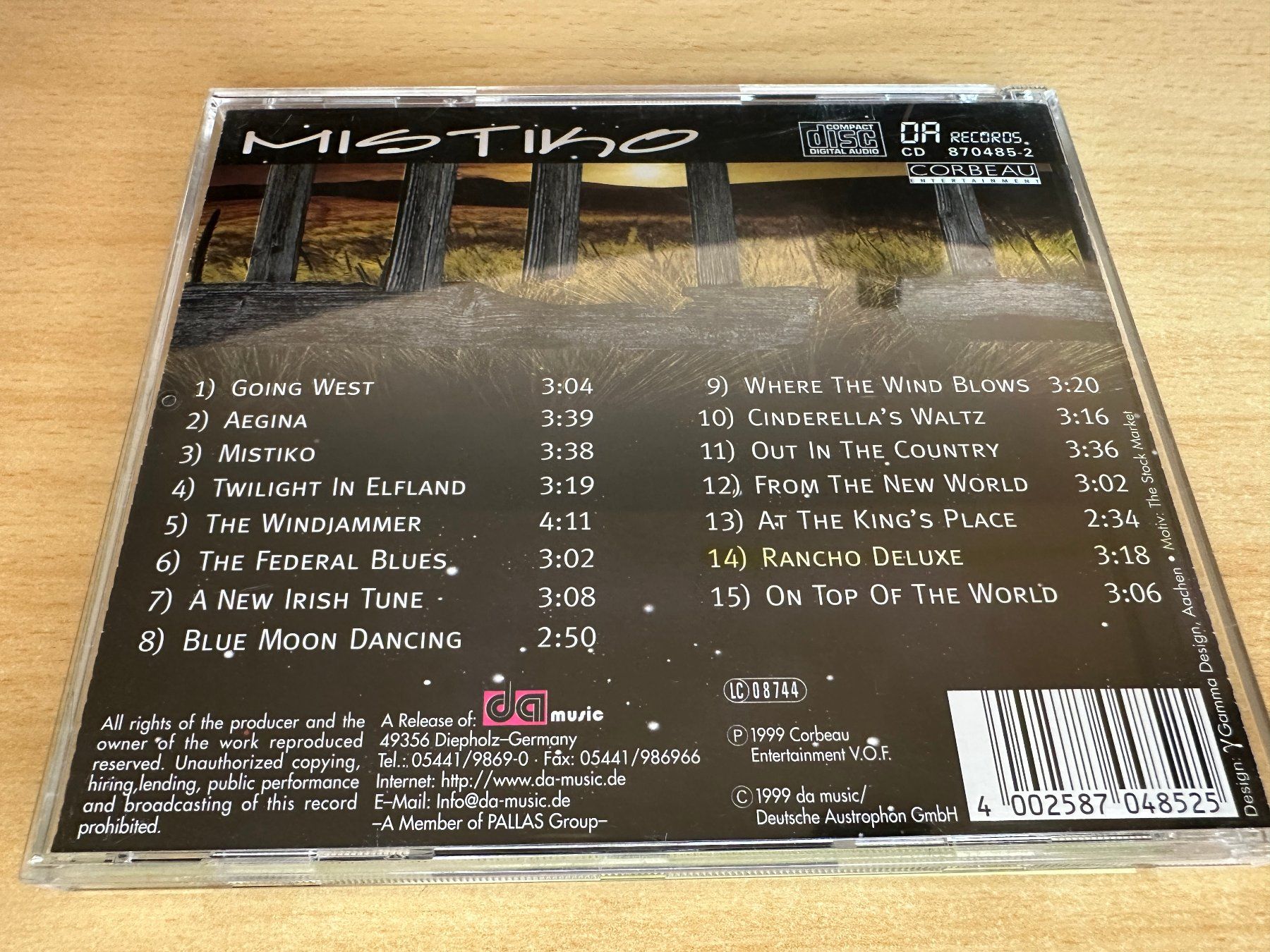CD: Cees Tol & Thomas Tol – Mistiko – Usato da Rikon im Tösstal venduto da Alpenmutz 1