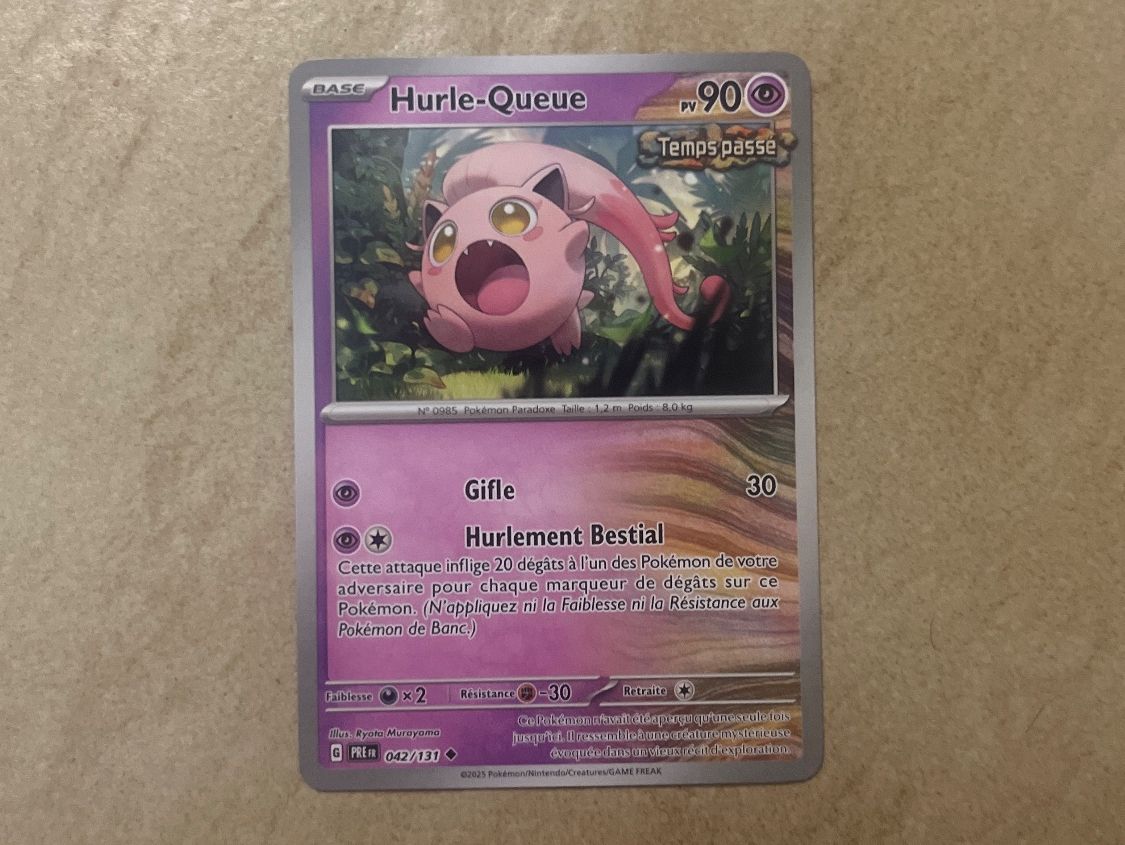 Pokémon Cartes à collectionner: Carte Pokemon Hurle-Queue - Evolutions prismatiques - PREFR – D'occasion à Vernayaz par Darkfrost