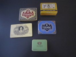 Blechdosen  Antik  5 Stück