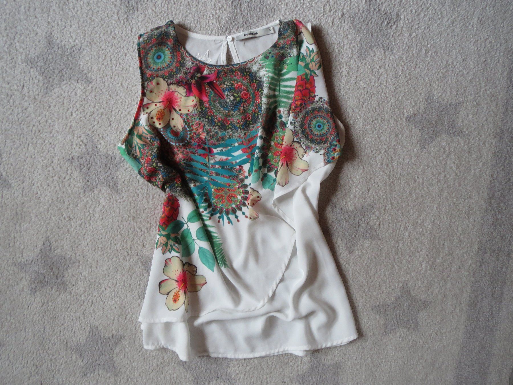 Desigual Blusen: NEUE DESIGUAL Damen Bluse Gr S – Neu (gemäss Beschreibung) aus Kiental von Anna8702 1