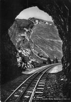 Monte Generoso TI // 1956 Zahnrad Zahnradbahn Bahn Bergbahn