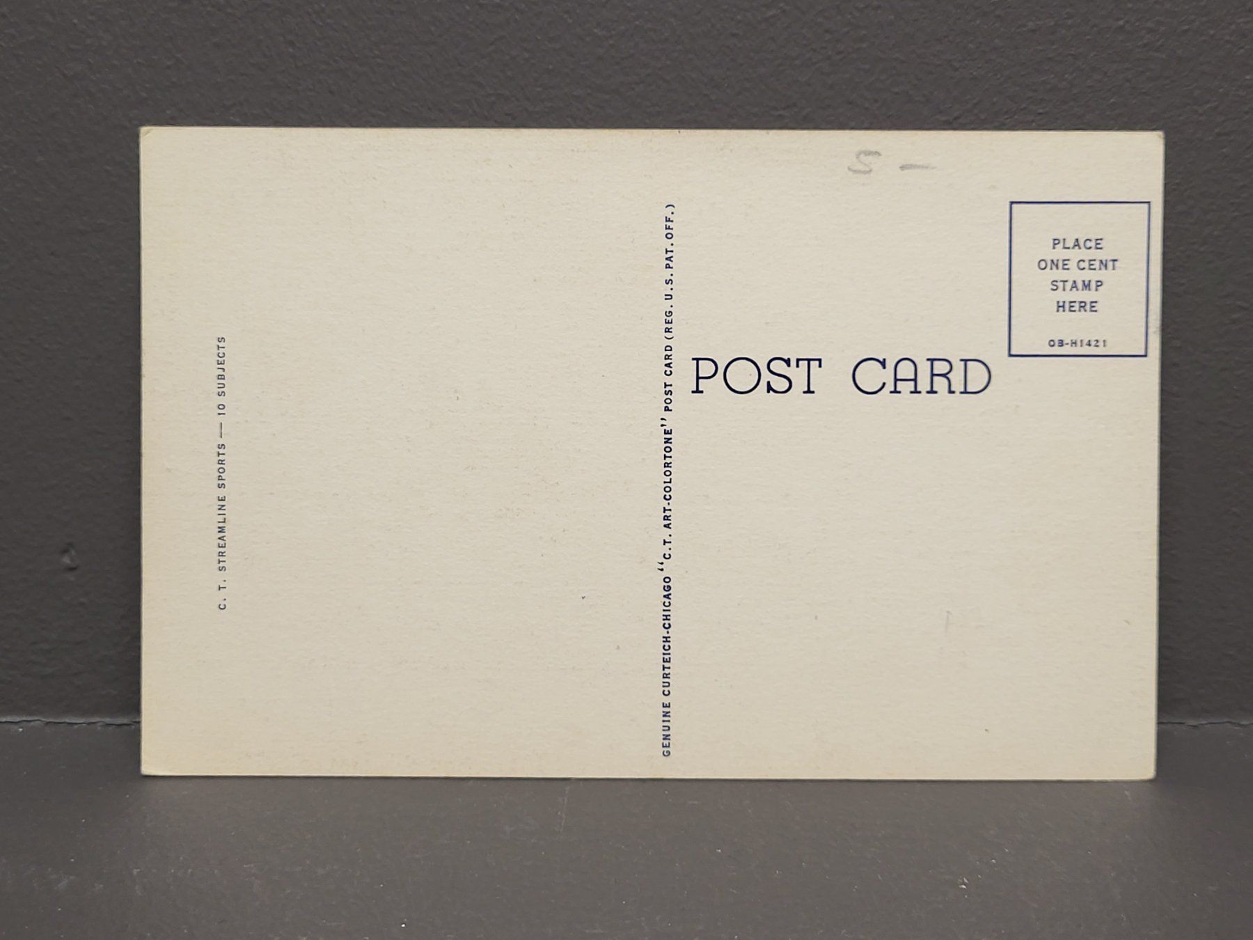 Ansichtskarten: Vintage Postkarte – Gebraucht aus Zürich von BOAC1943 1