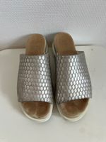 Gabor Silberschimmels Clogs Gr. 38 Plateau