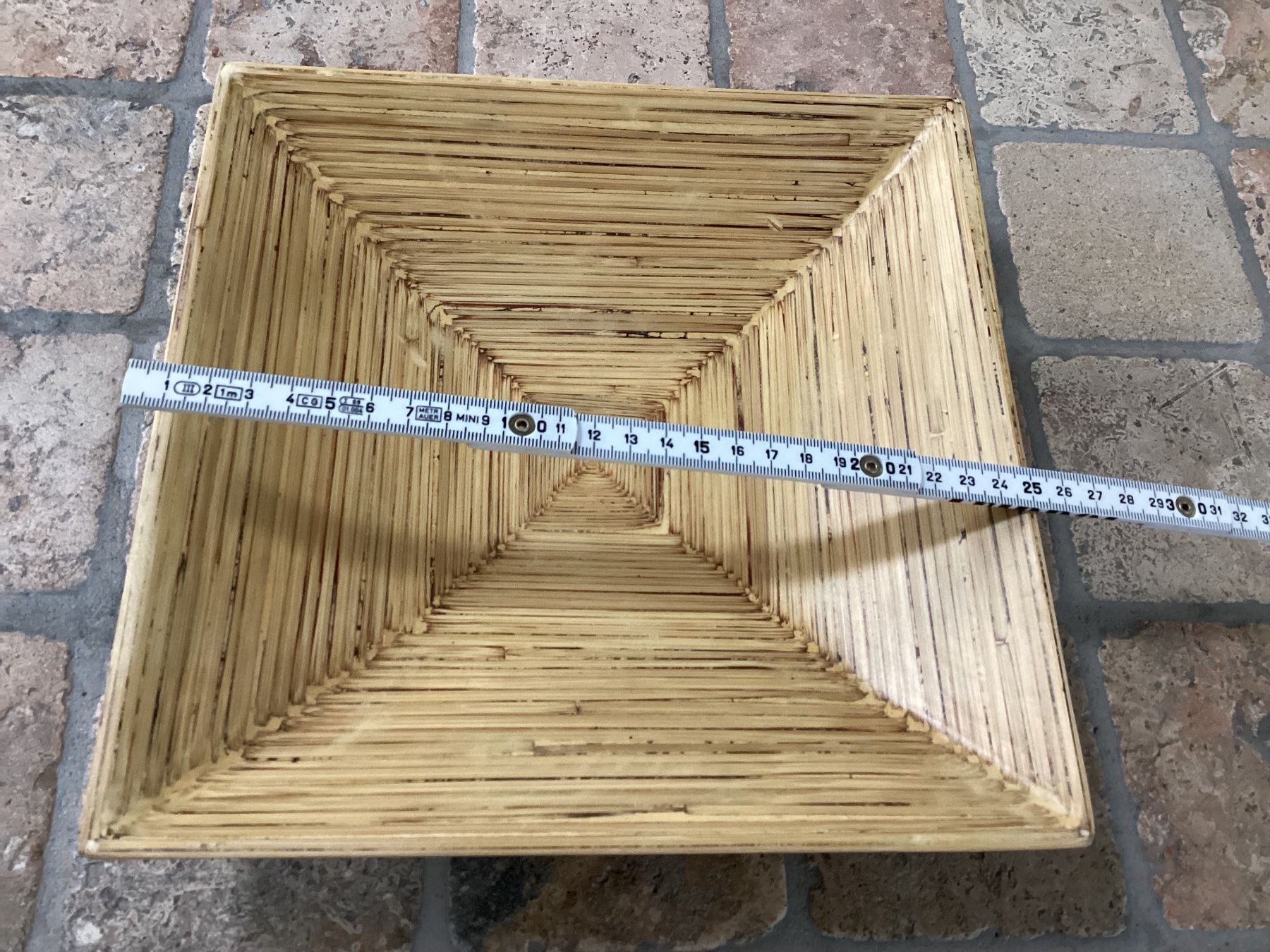 Piatti di portata: Bambusschale 25 x 25 cm – Usato da Mörschwil venduto da Monzar 2