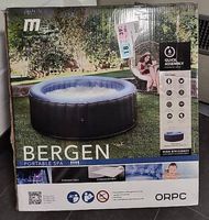 MSpa Bergen Whirlpool 4 Pers. aufblasbar, UVC, 1 Sommer