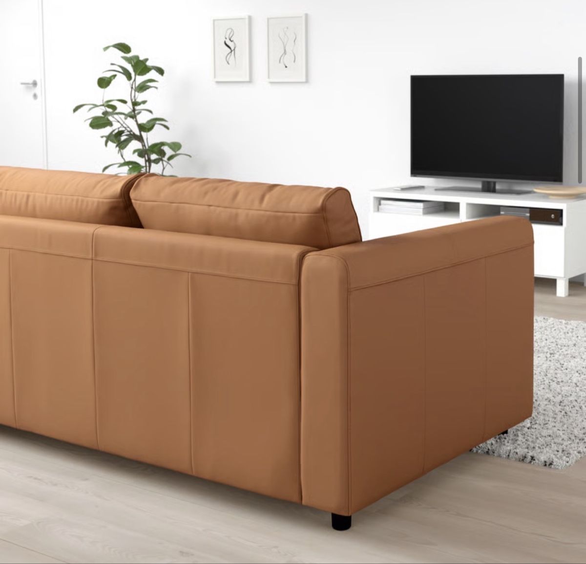 Ikea Sofas: VIMLE Echtleder Schlafsofa Bettsofa neu – Neuf (Voir description) à Unterengstringen par spazzolo 5