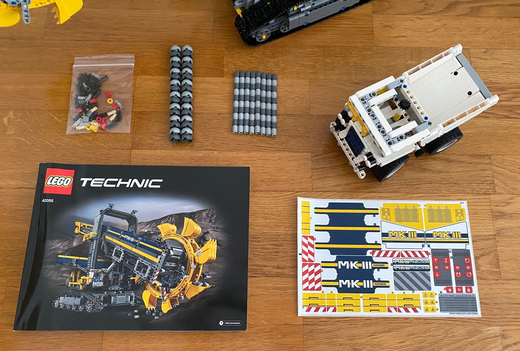 Lego Jouets: LEGO Technic 42055 Schaufelradbagger Excavator kpl. – D'occasion à Arlesheim par srulee 8