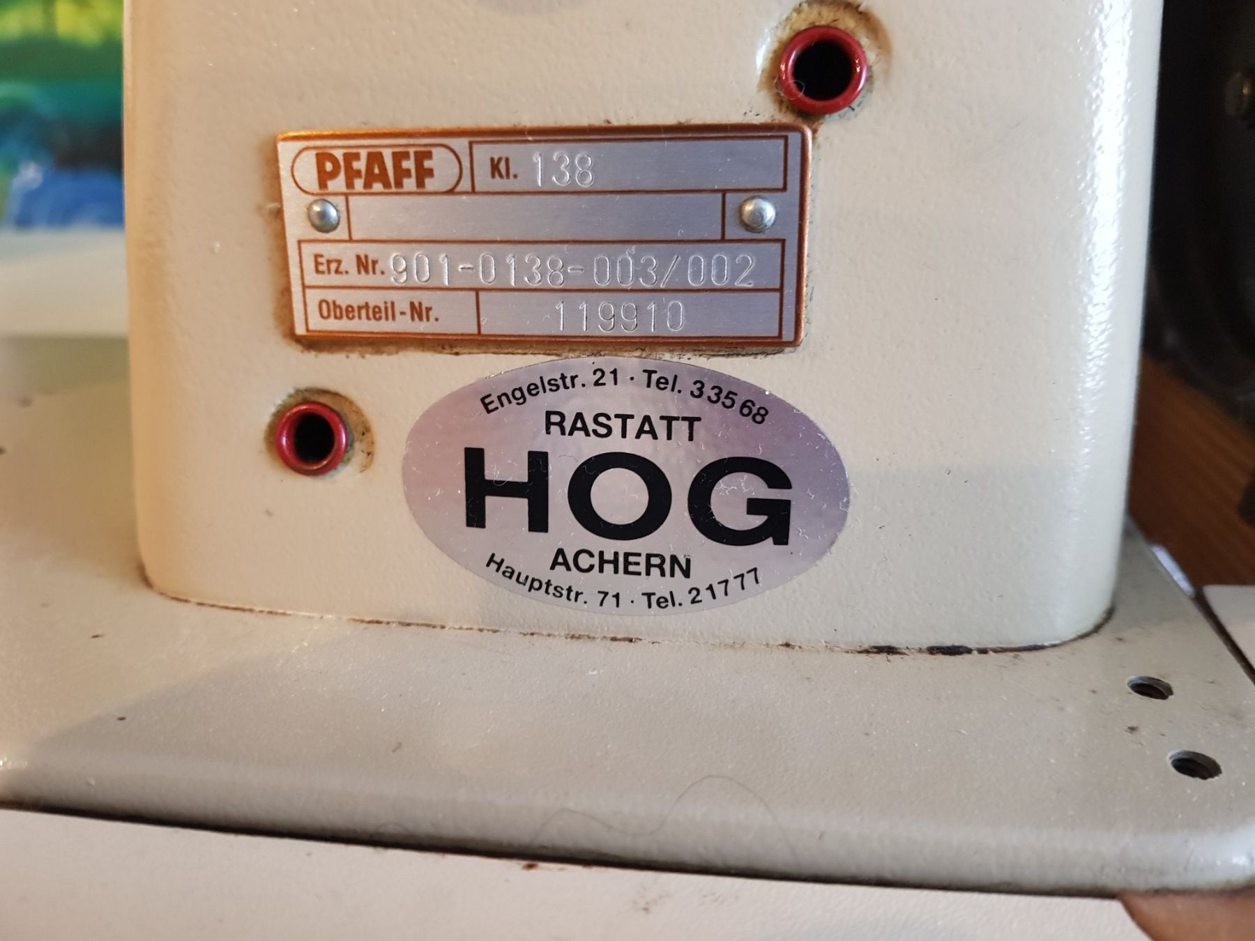 Pfaff Macchine da cucire: Nähmaschine Pfaff 138 – Usato da Uhwiesen venduto da buleyupi 3