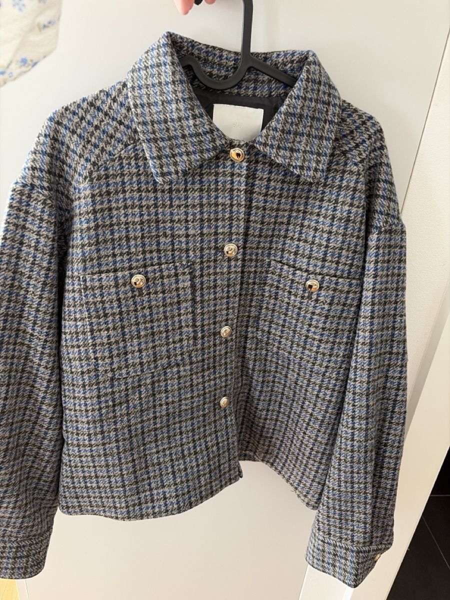 H&M Giacche: Veste H&M à carreaux, taille S – Nuovo (secondo la descrizione) da Martigny venduto da O96 1