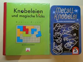 Knobeleien und magische Tricks + Metall-Knobelei