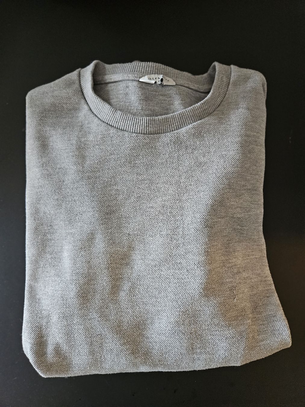 Jack & Jones Maglioni & Felpe: Grauer Baumwoll-Pulli, Jack&Jones Grösse M – Usato da Fulenbach venduto da lua_755r