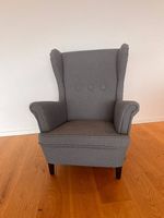 Ikea Kindersessel Strandmon in grau