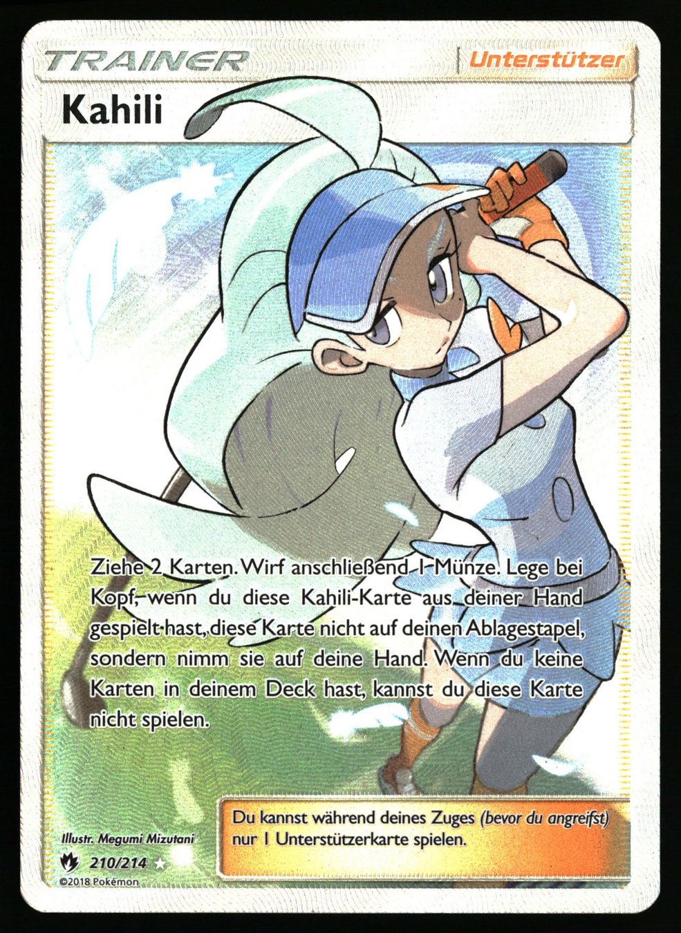 Pokémon Cartes à collectionner: Kahili #210 Lost Thunder – D'occasion à Feuerthalen par Plazatoys
