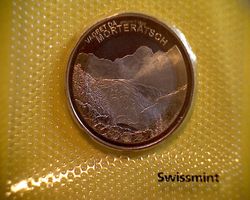10 Fr. Gedenkmünze 2022 Moteratschgletscher