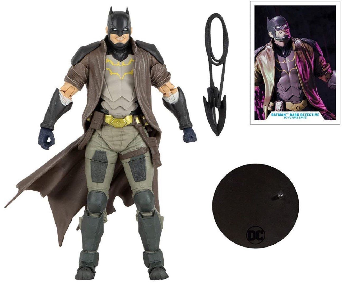 Statuette: McFarlane DC Multiverse Actionfigur Batman Dark Detective – Nuovo e nell'imballaggio originale da Männedorf venduto da Molum 4