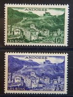 Andorra Kat. 155 & 157 * 1955 Kat. 40 Euro