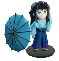 Anime Figur Demon Slayer Muichiro Tokito mit Regenschirm