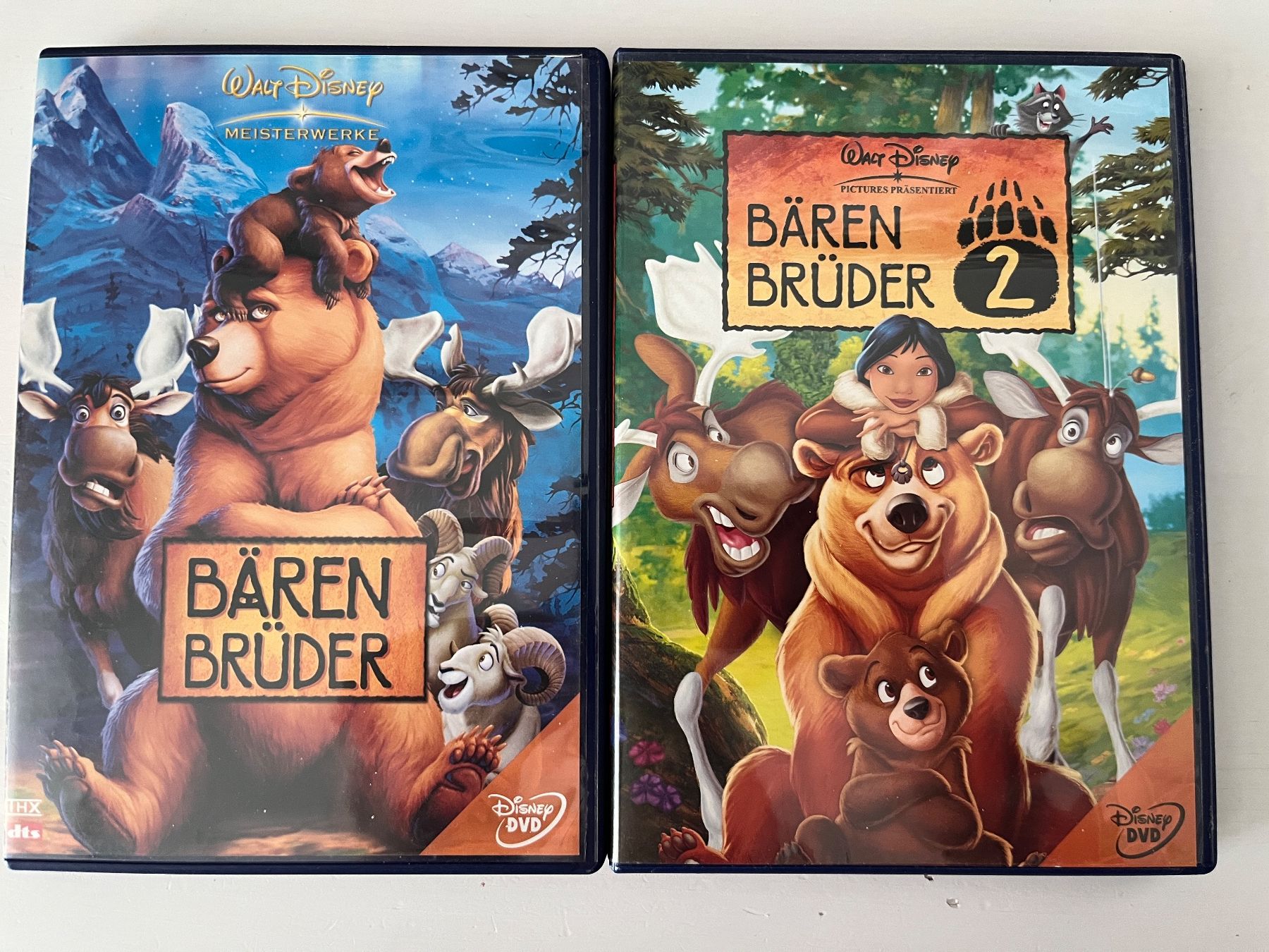 Tutti i DVDs: Disney DVD | Bärenbrüder 1+2 DVD Set – Nuovo (secondo la descrizione) da Sierre venduto da black.box