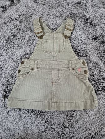 Süsses Cord-Latzkleid für Mädchen, Grösse 68