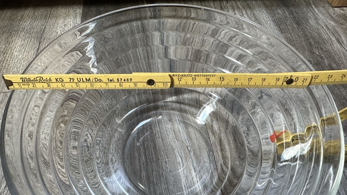 Duralex Ciotole: 2 Salatschüsseln Glas original DURALEX – Usato da St-Gingolph venduto da Edgar1920 2