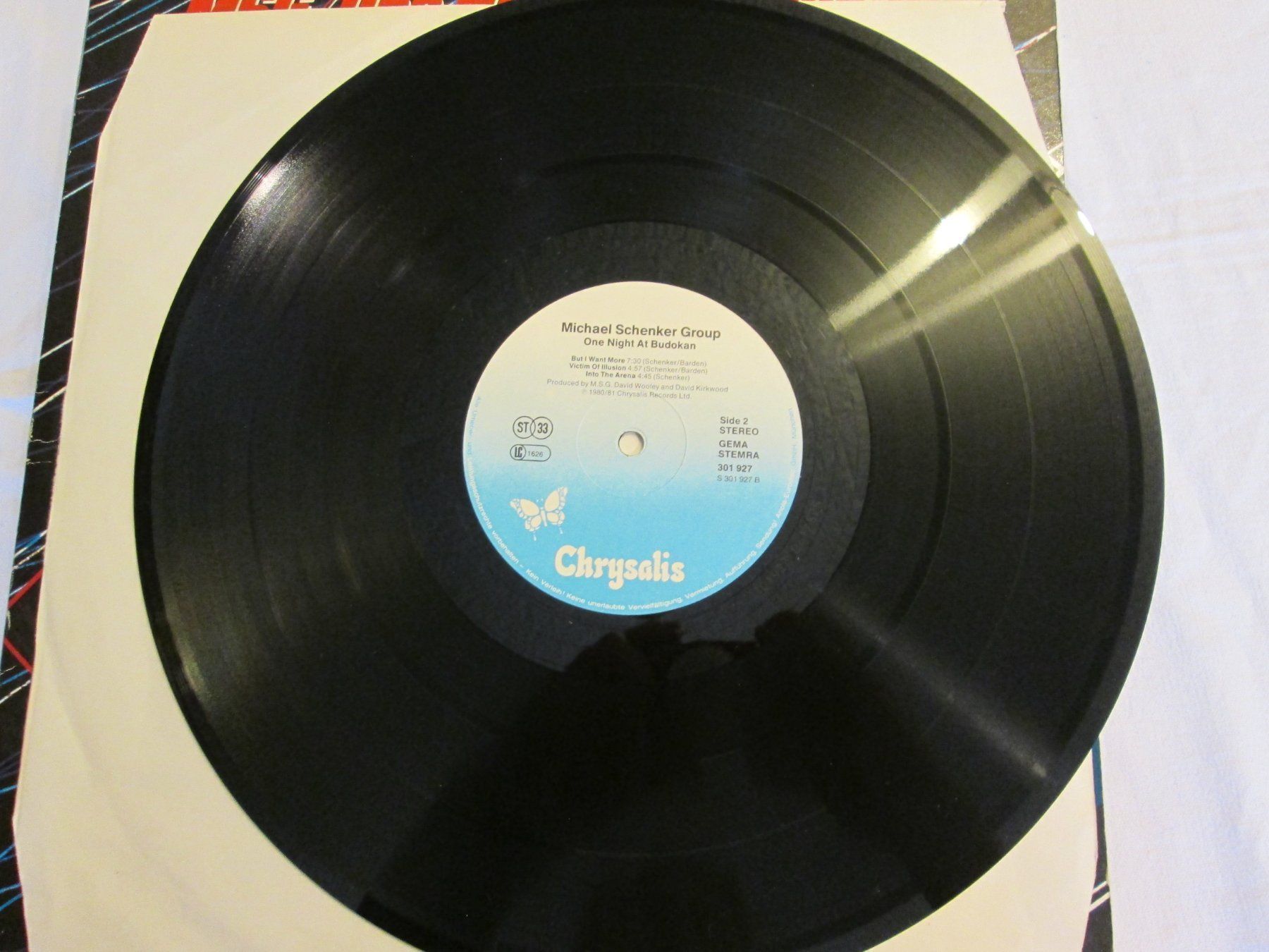 Vinyles: Double Vinyle 33t MSG "One Night At Budokan" 🤘🔥 – D'occasion à la Chaux-de-Fonds par Lampe 3