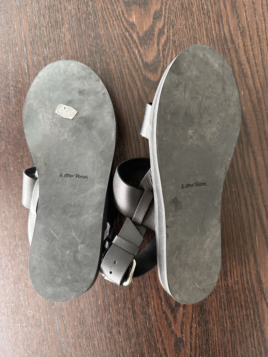 Other Stories Scarpe da donna: &OtherStories Schwarze Sandalen 38 – Usato da Meilen venduto da tan_v628 1