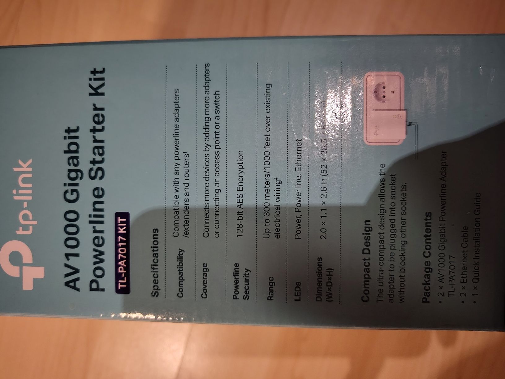 TP-Link Unità & Adattatore: Powerline Adapter TP-Link TL-PA7017 Gigabit – Nuovo (secondo la descrizione) da Bern venduto da Mosef 3